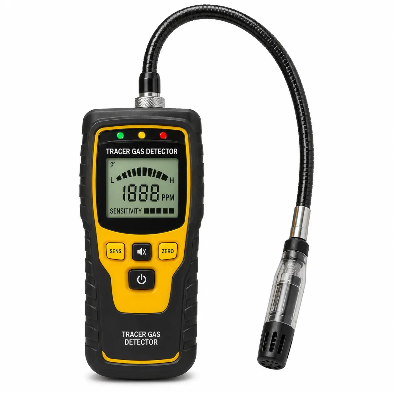 Tracer Gas Detector used for leak detection